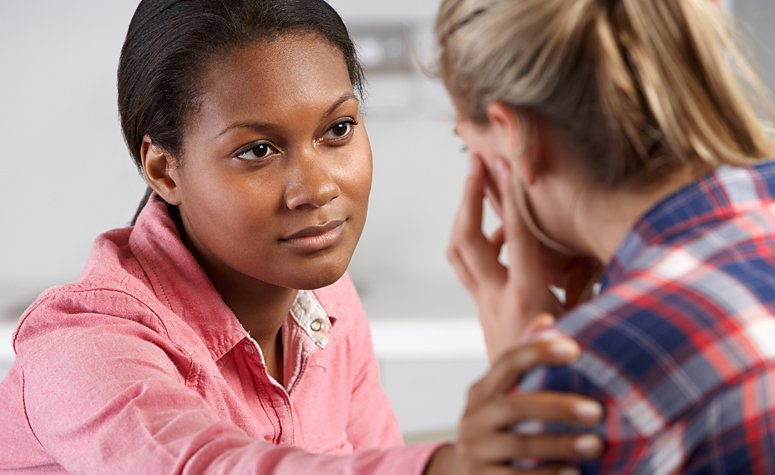 Woman receiving compassionate care during her crack detox treatment